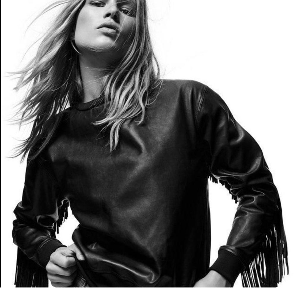 Alexander Wang ⚡️Leather top